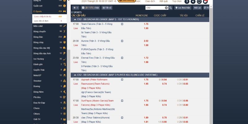 Cá cược CSGO tại TP88