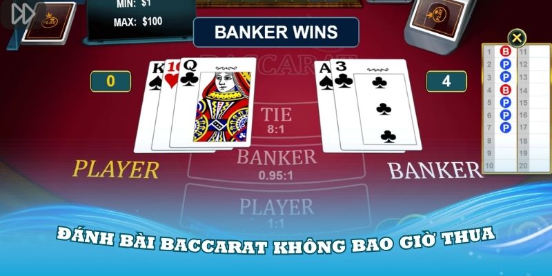 Nắm rõ Công thức đánh bài Baccarat siêu chuẩn chỉ từ cao thủ